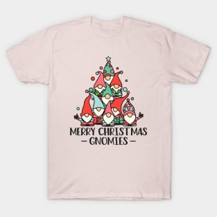 Merry Christmas Gnomies T-Shirt